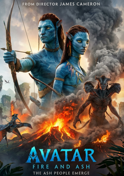Avatar: Fire and Ash Poster