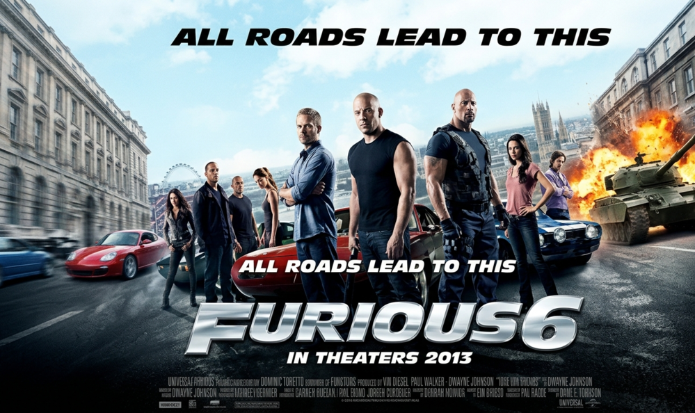 Fast & Furious 6 Backdrop