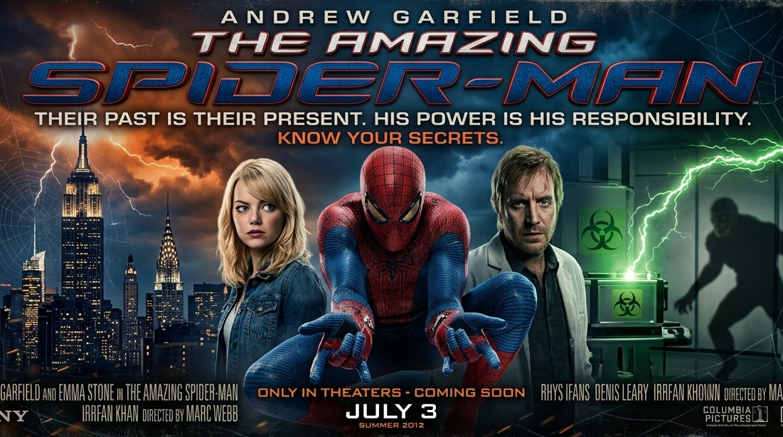 The Amazing Spider-Man Backdrop