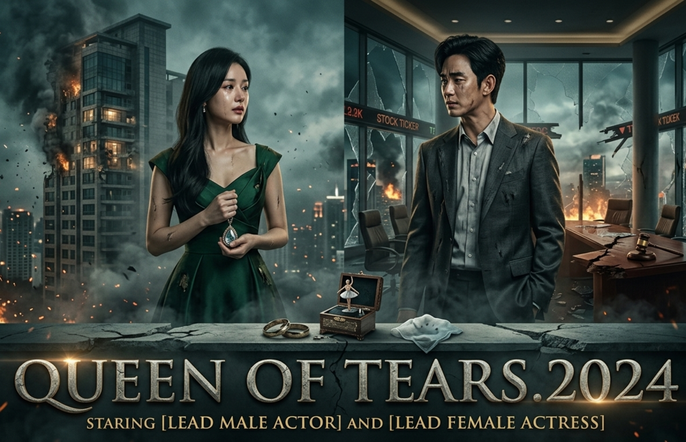 Queen of Tears Backdrop