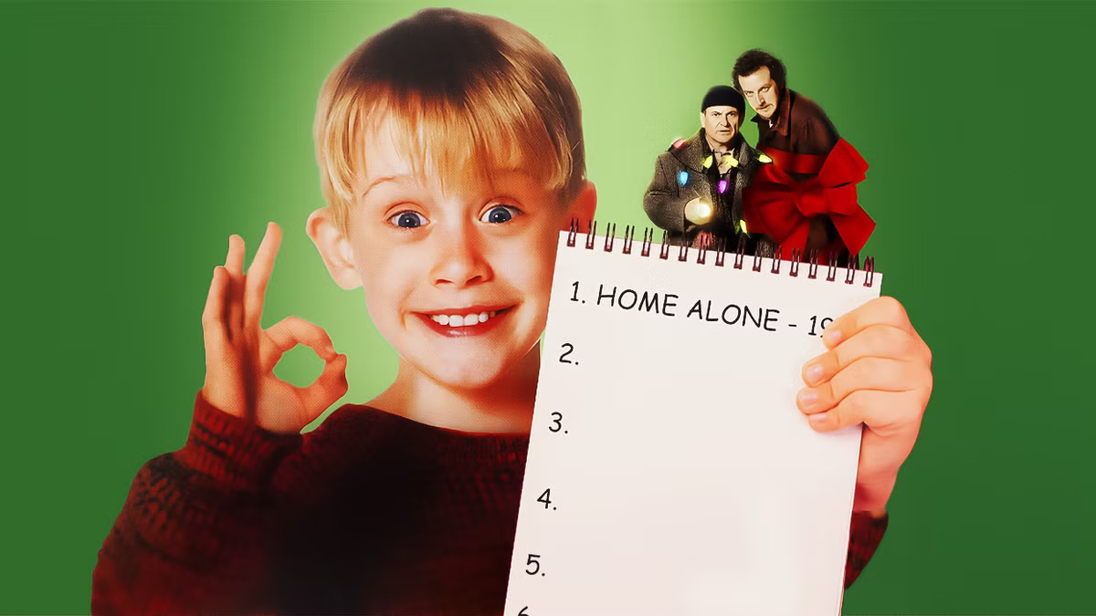 Home Alone Backdrop