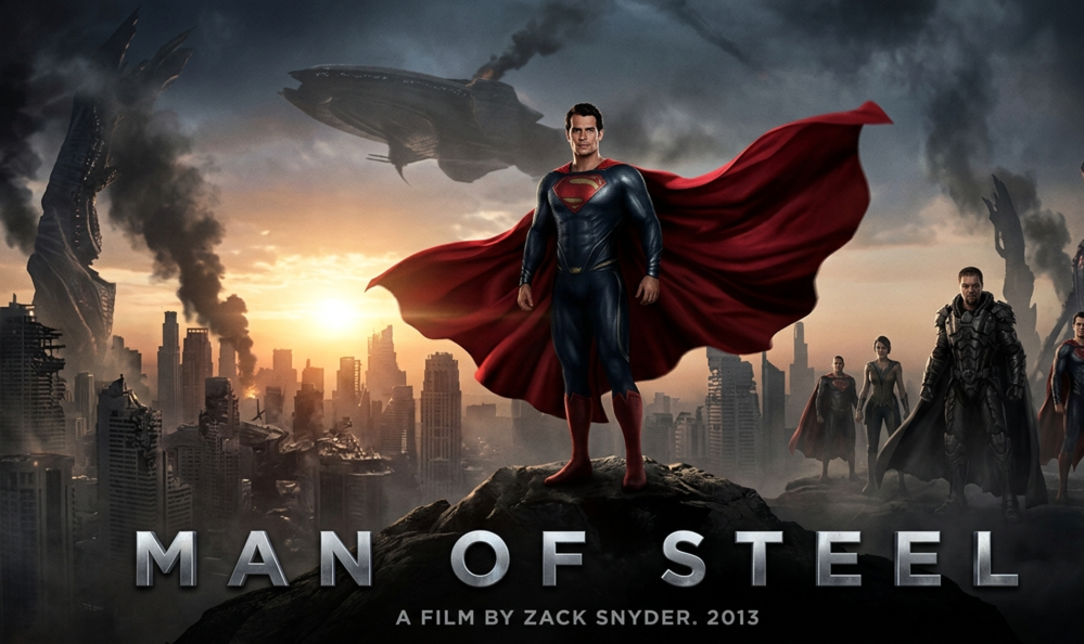 Man of Steel Backdrop